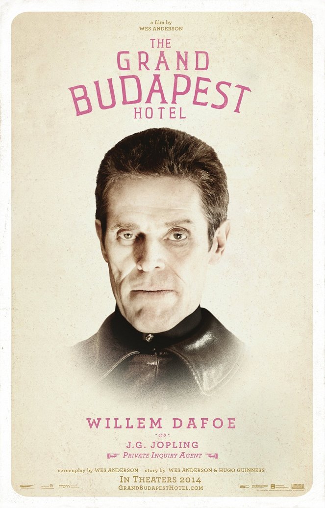 The Grand Budapest Hotel - Affiches