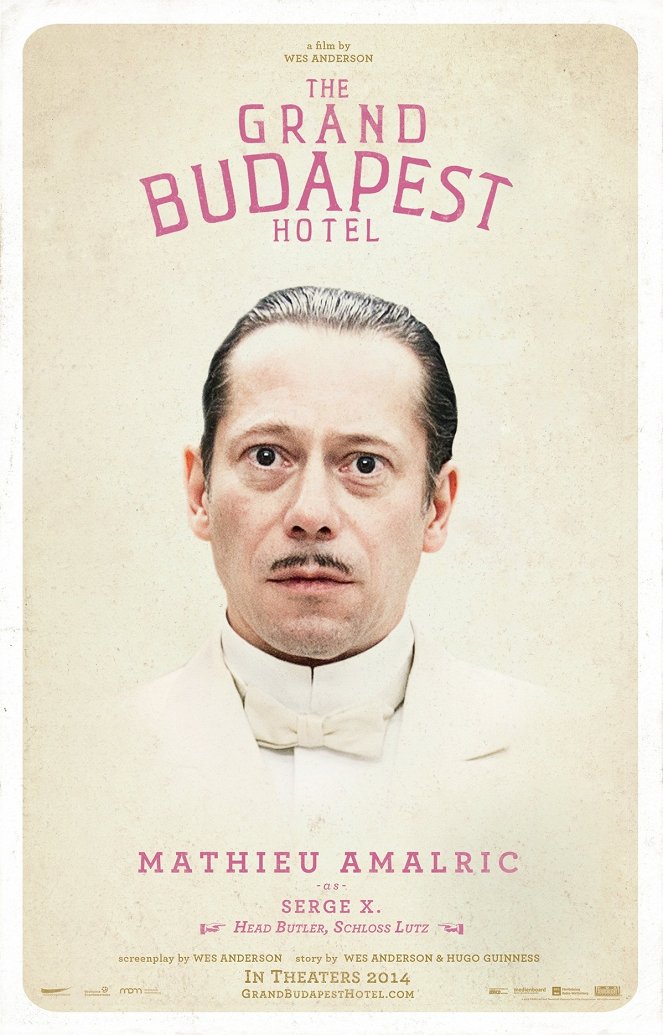 Grand Budapest Hotel - Plakate