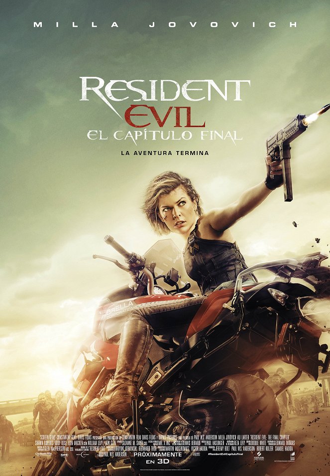 Resident Evil: El capítulo final - Carteles