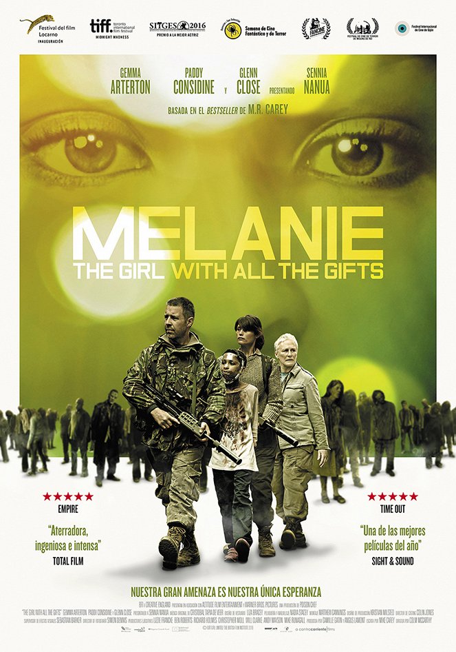 Melanie. The Girl with All the Gifts - Carteles