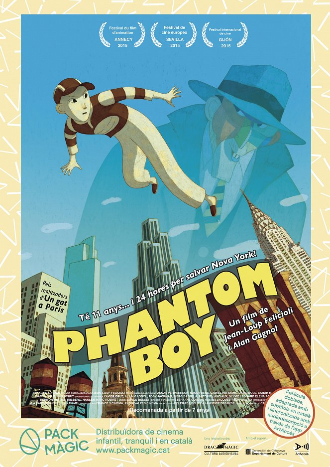 Phantom Boy - Carteles