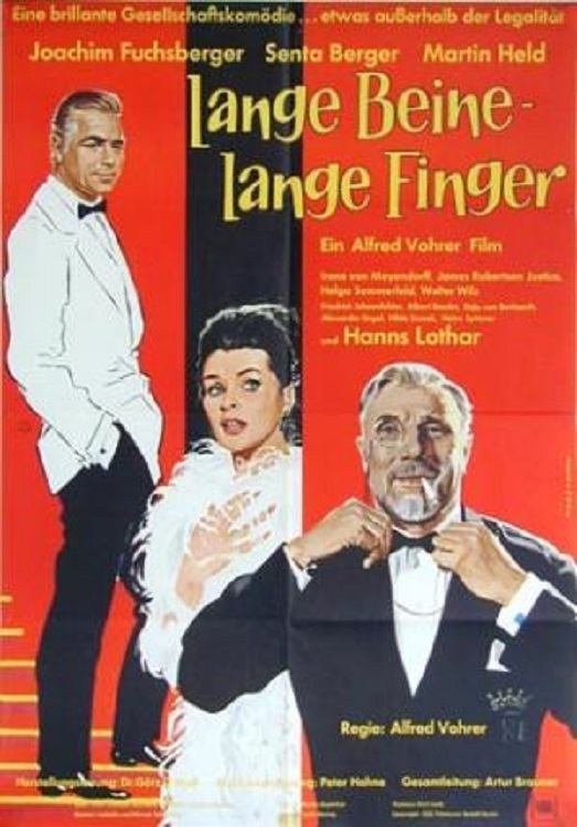 Lange Beine - lange Finger - Cartazes