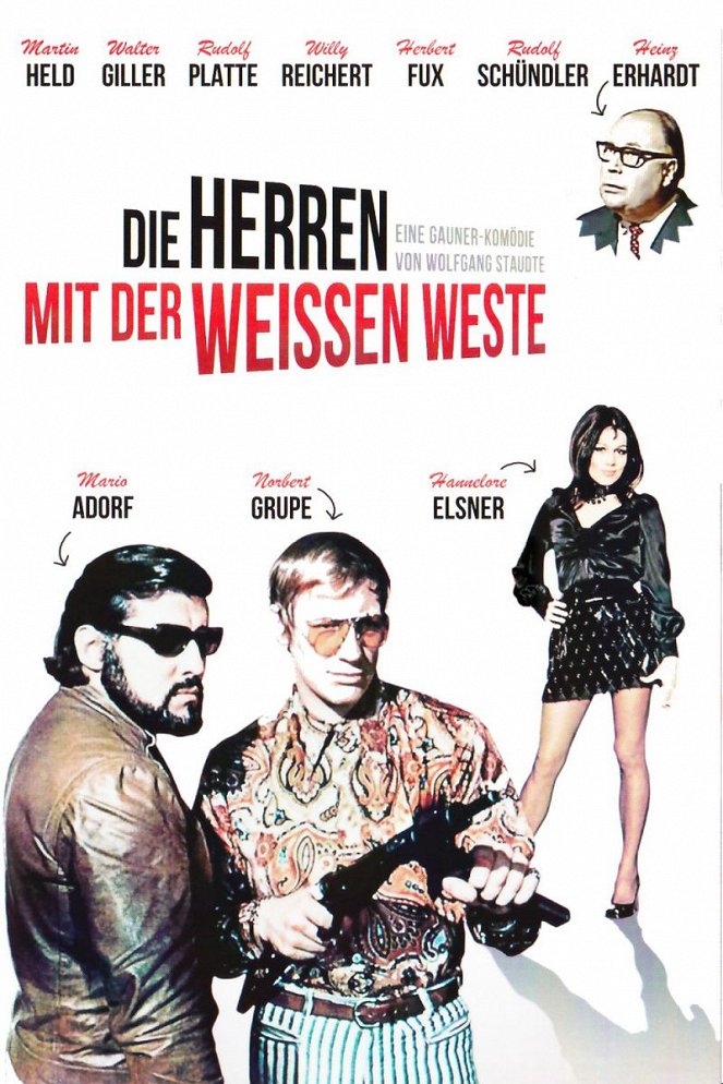 Die Herren mit der weissen Weste - Affiches