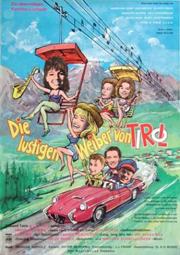 Die lustigen Weiber von Tirol - Plakaty