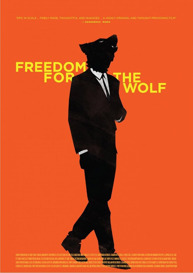 Wolność dla wilka - Plakaty