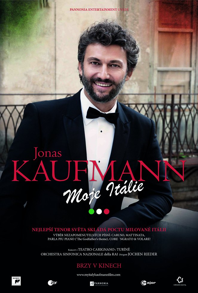 Jonas Kaufmann: Moje Itálie - Plakáty