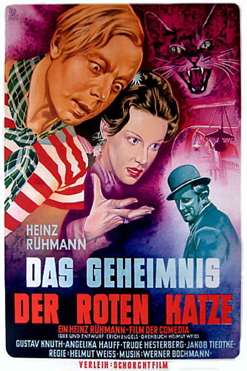 Das Geheimnis der roten Katze - Posters