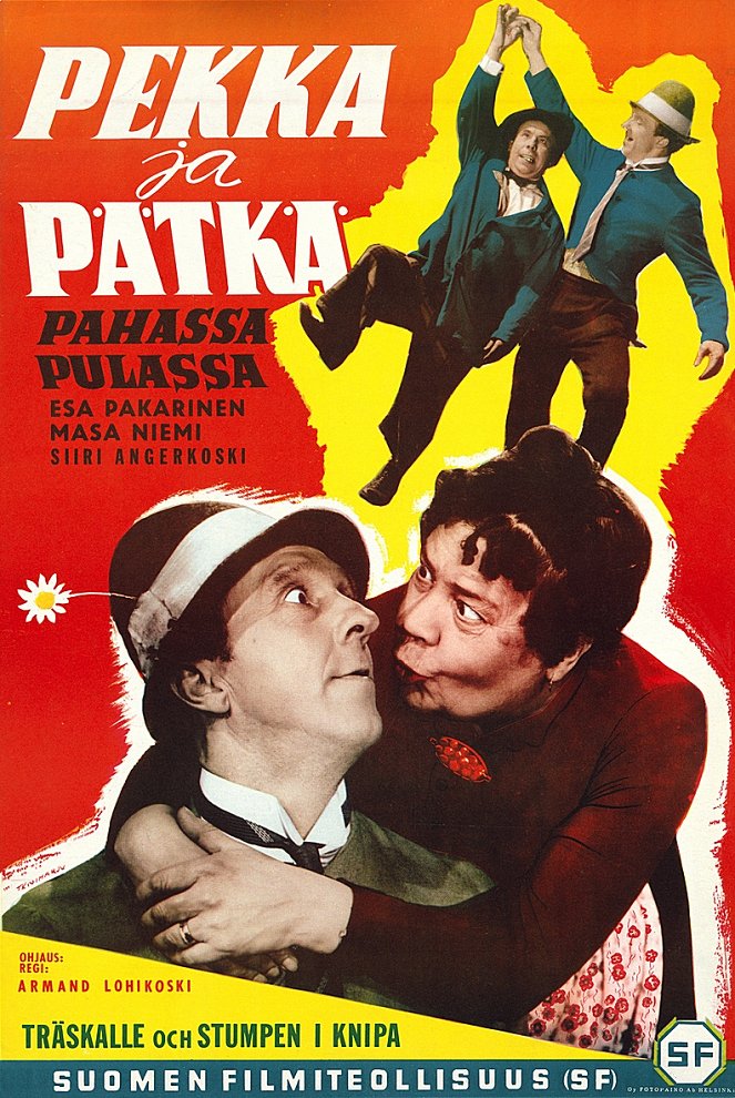 Pekka und Pätkä arg in der Klemme - Plakate