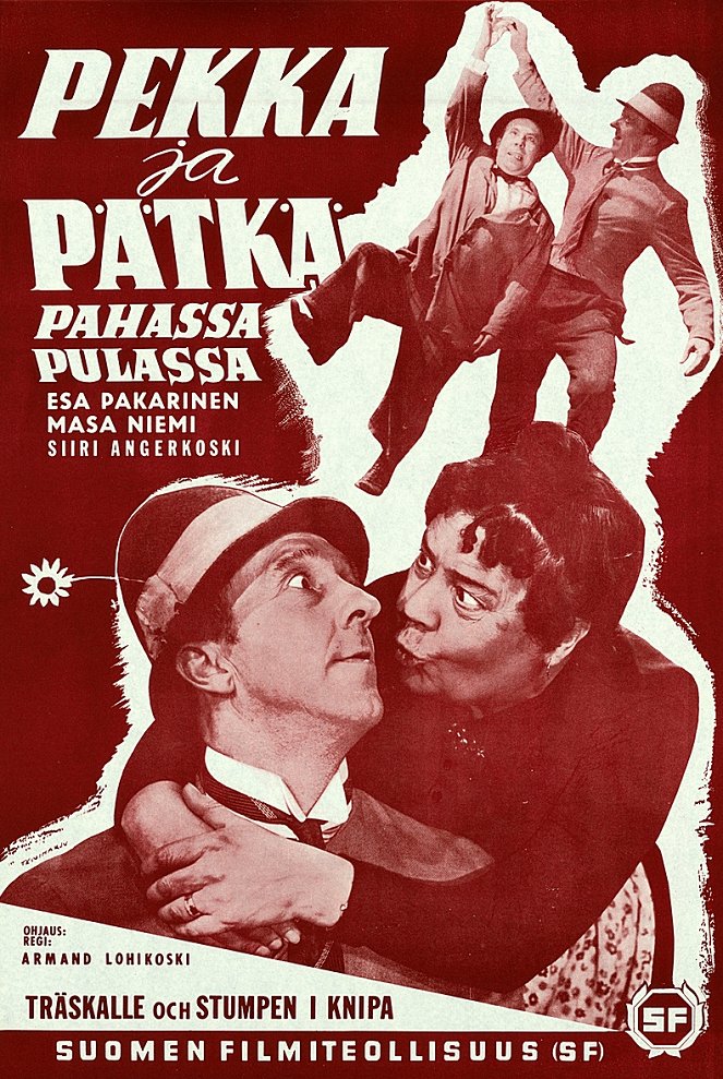 Pekka und Pätkä arg in der Klemme - Plakate