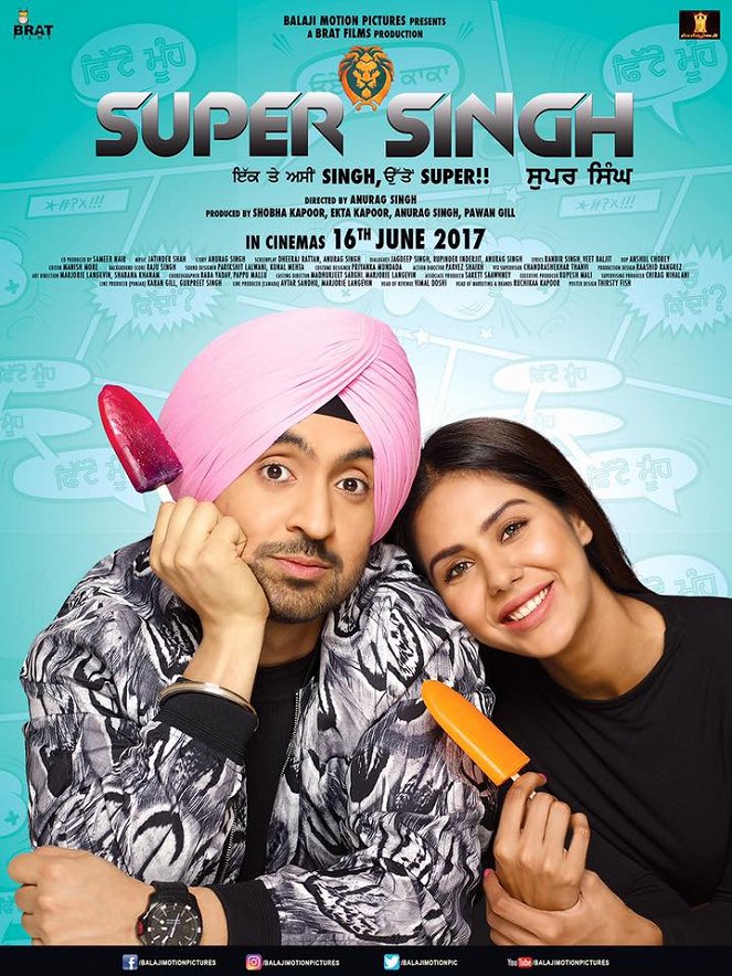 Super Singh - Plakate