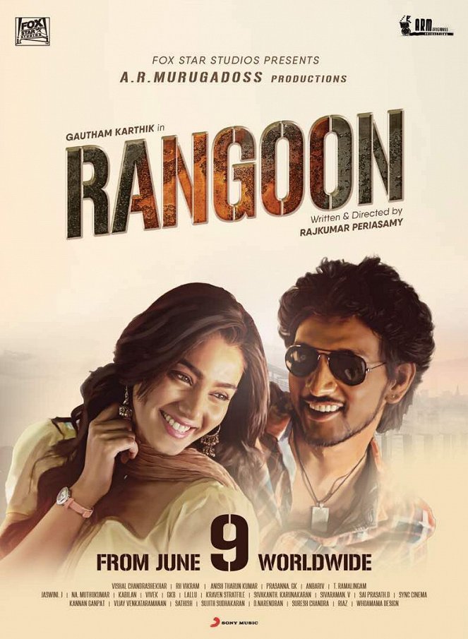 Rangoon - Plakáty