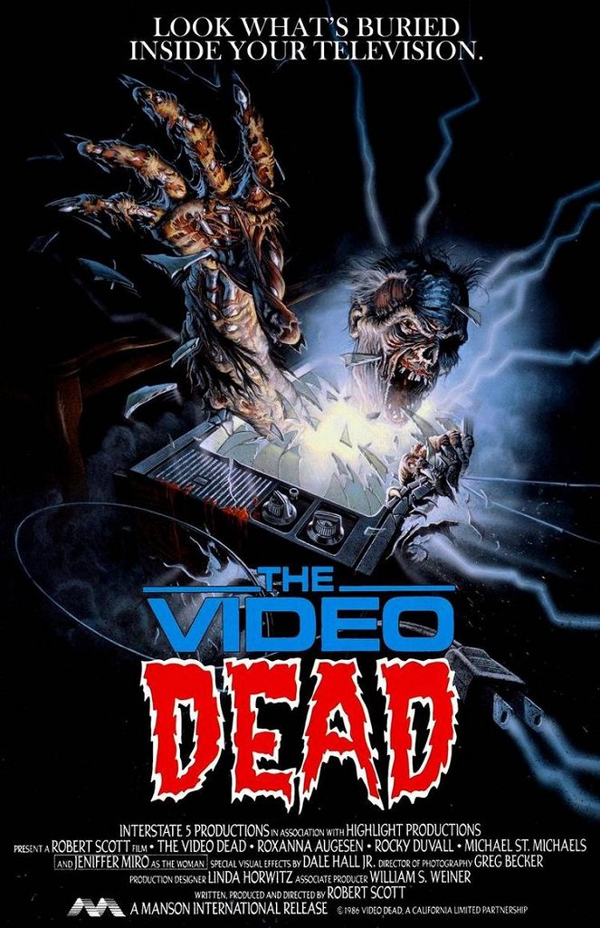 The Video Dead - Cartazes