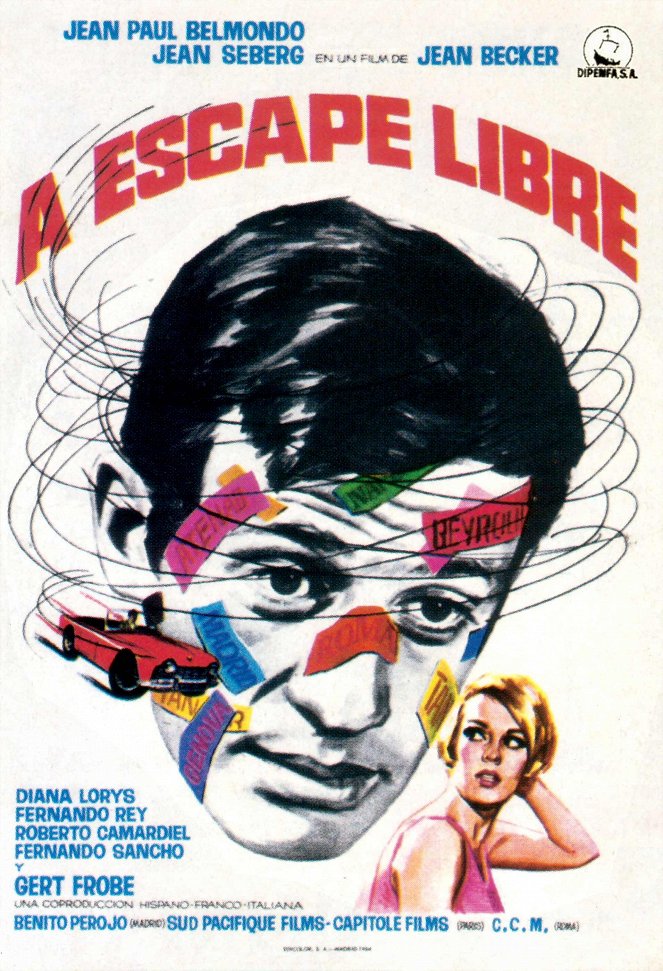 A escape libre - Carteles