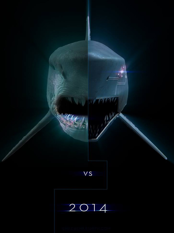 Mega Shark vs. Mecha Shark - Plagáty