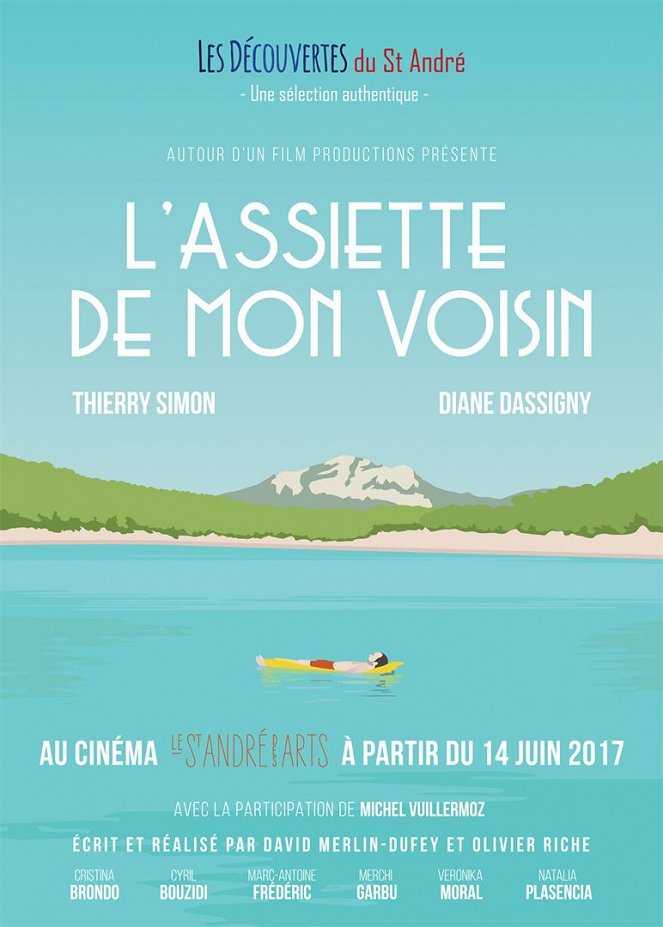 L'assiette de mon voisin - Plakate