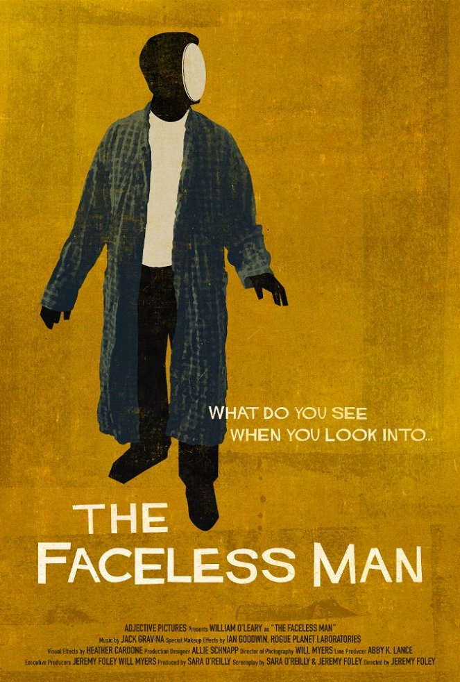 The Faceless Man - Affiches