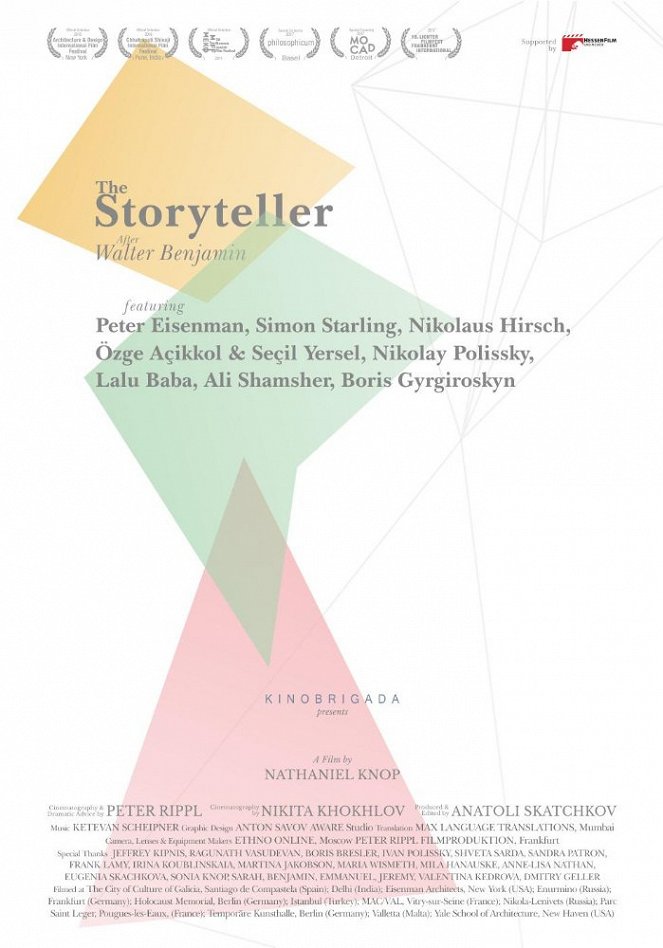 The Storyteller. After Walter Benjamin. - Plakate