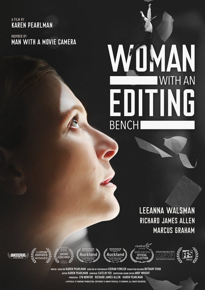 Woman with an Editing Bench - Posters