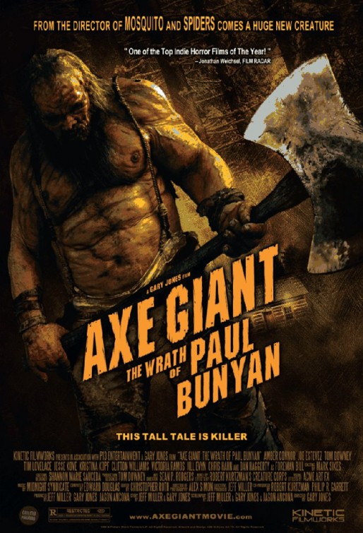 Axe Giant: The Wrath of Paul Bunyan - Plagáty