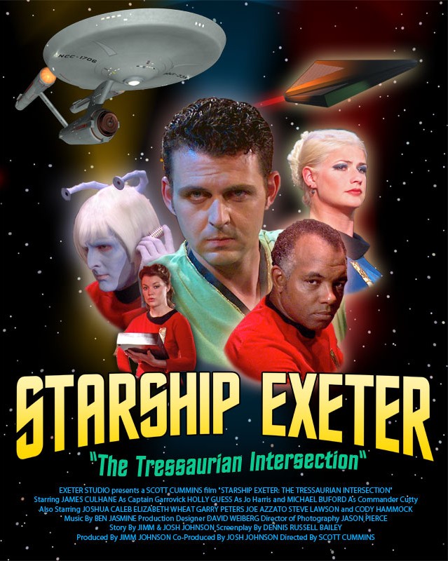 Starship Exeter: The Tressaurian Intersection - Julisteet