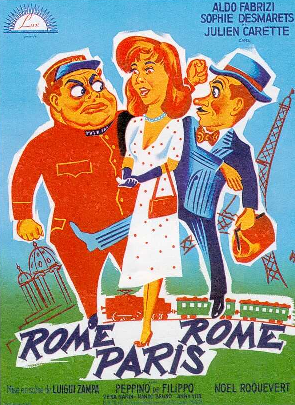 Rome-Paris-Rome - Affiches