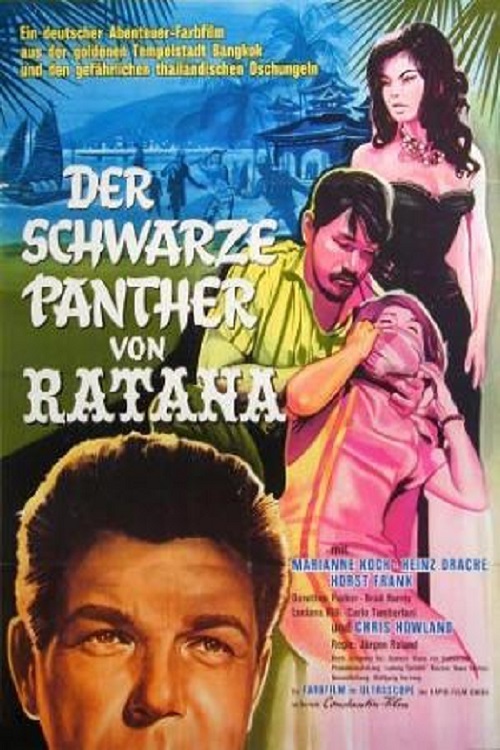 Der schwarze Panther von Ratana - Plakáty