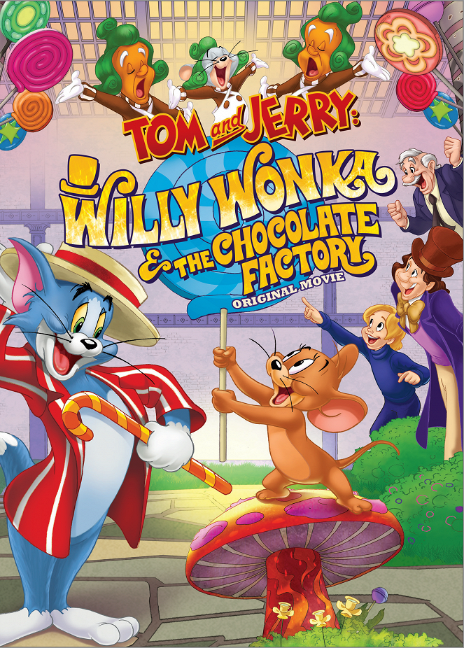 Tom et Jerry au pays de Charlie et la chocolaterie - Affiches