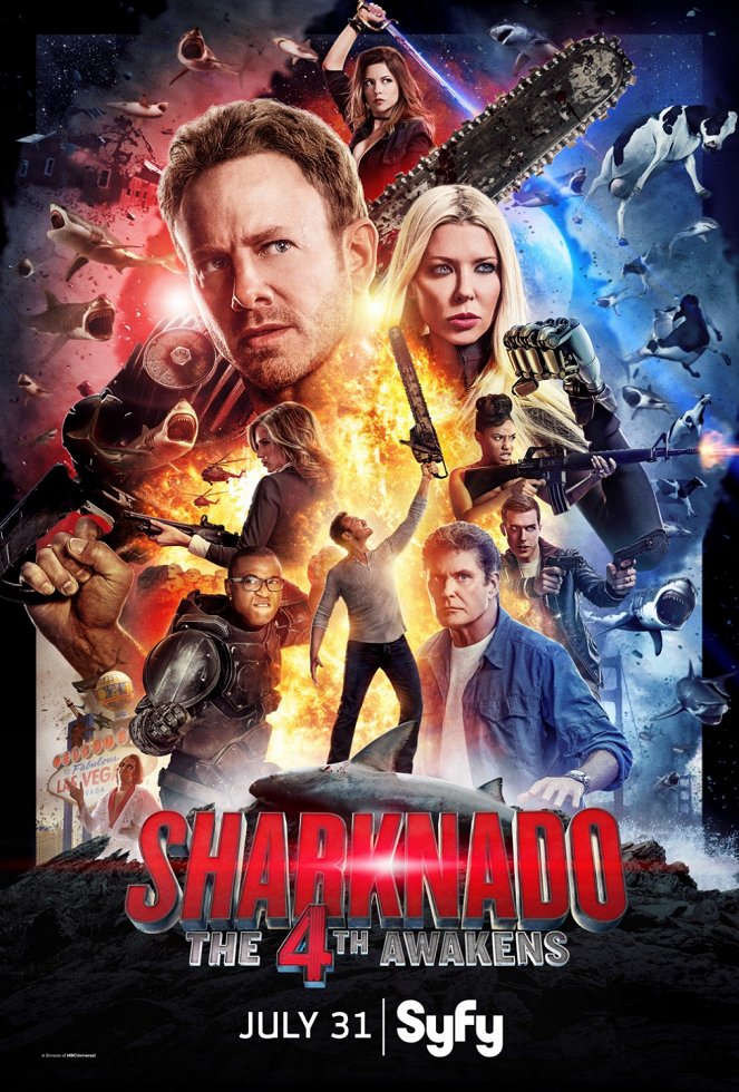 Sharknado 4: The 4th Awakens - Plakaty