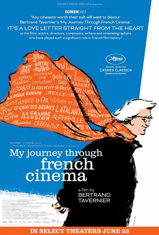 Uma Viagem pelo Cinema Francês com Bertrand Tavernier - Cartazes