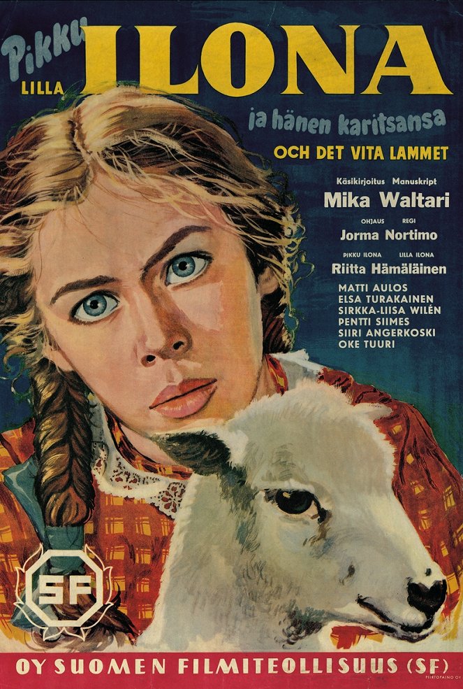 Pikku Ilona ja hänen karitsansa - Plakaty