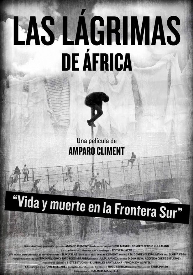 Las lágrimas de África - Plakate