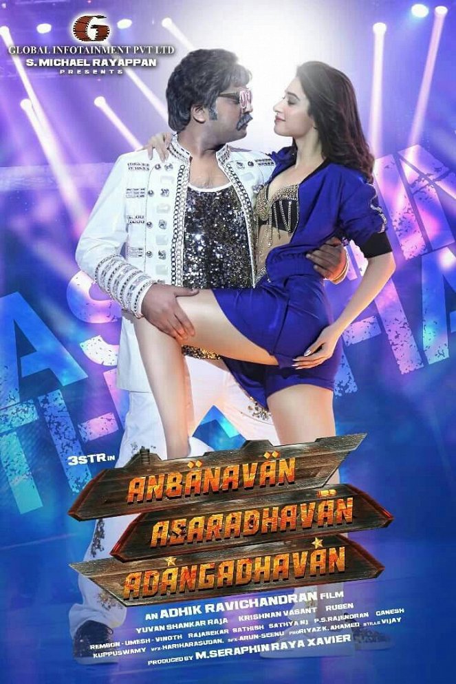 Anbanavan Asaradhavan Adangadhavan - Plakate