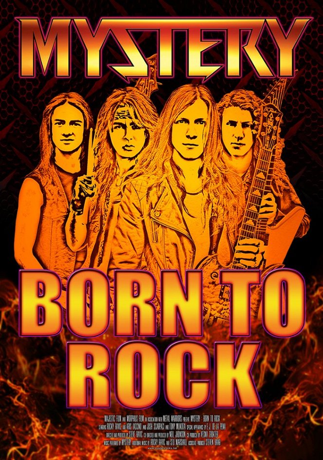 Mystery: Born to Rock - Plakaty