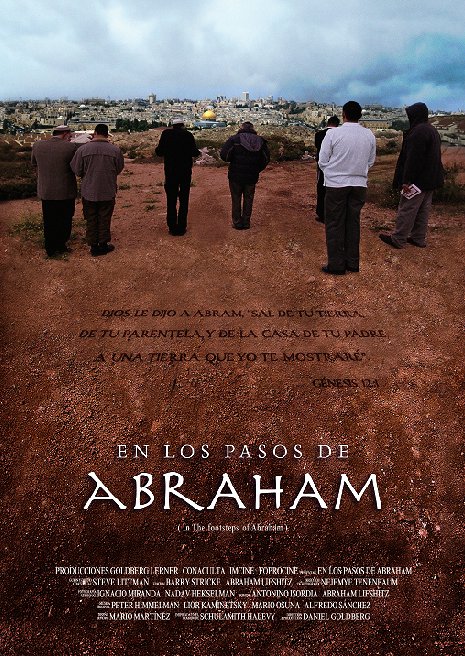 En los pasos de Abraham - Cartazes