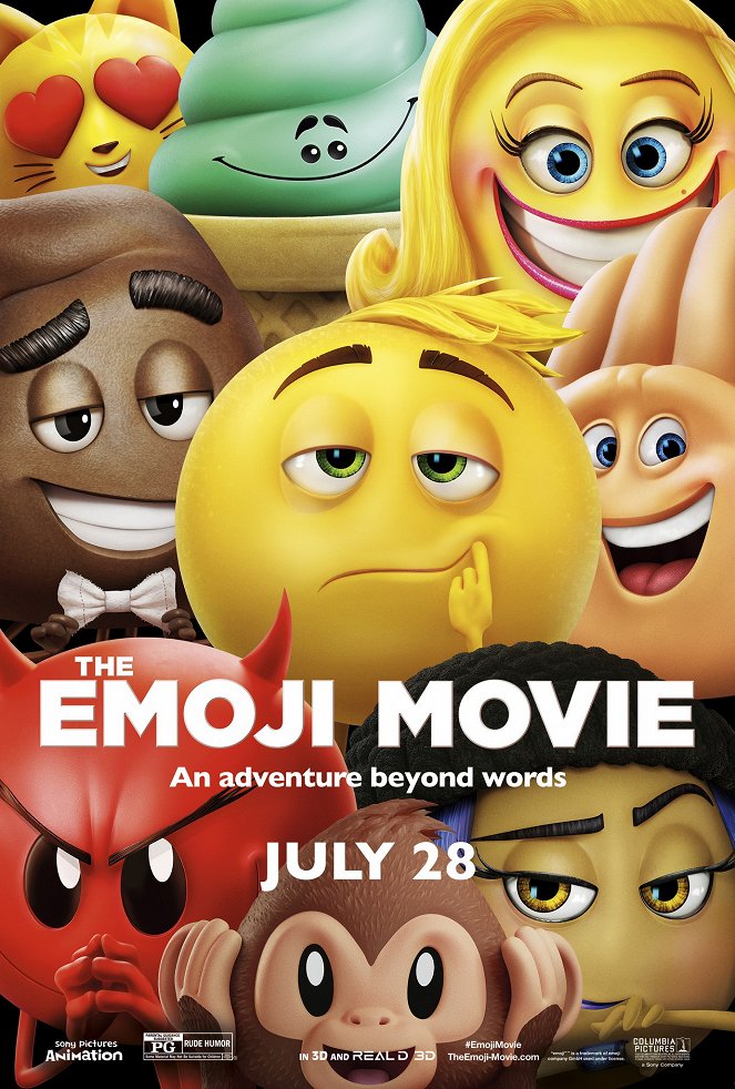De Emoji film - Posters