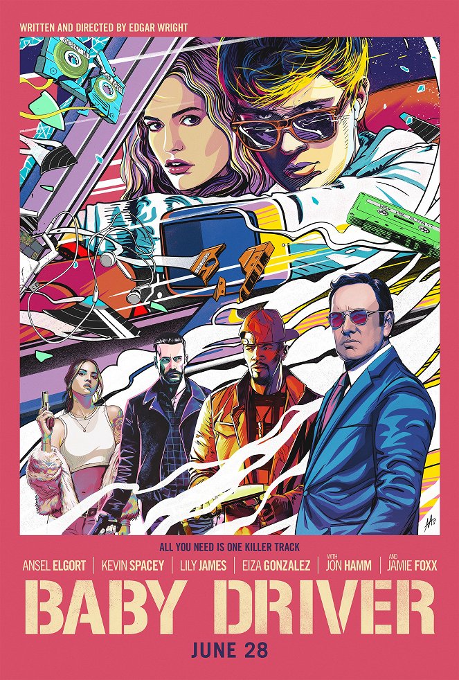 Baby Driver - Carteles