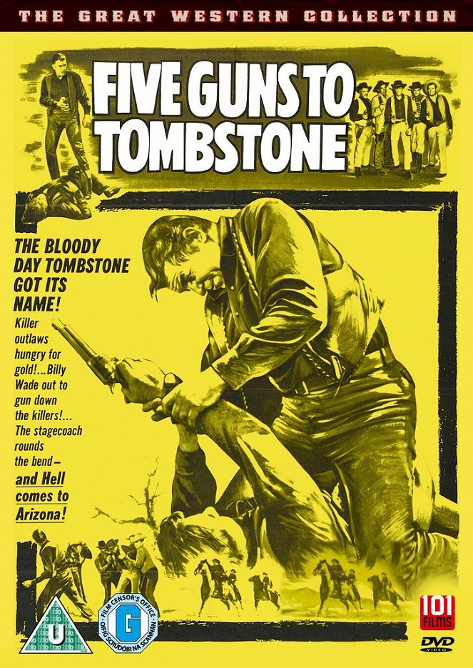 Five Guns to Tombstone - Posters