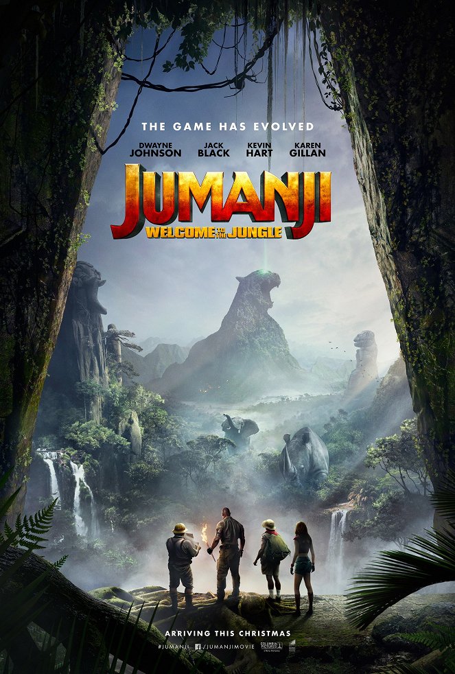 Jumanji: Welcome to the Jungle - Julisteet