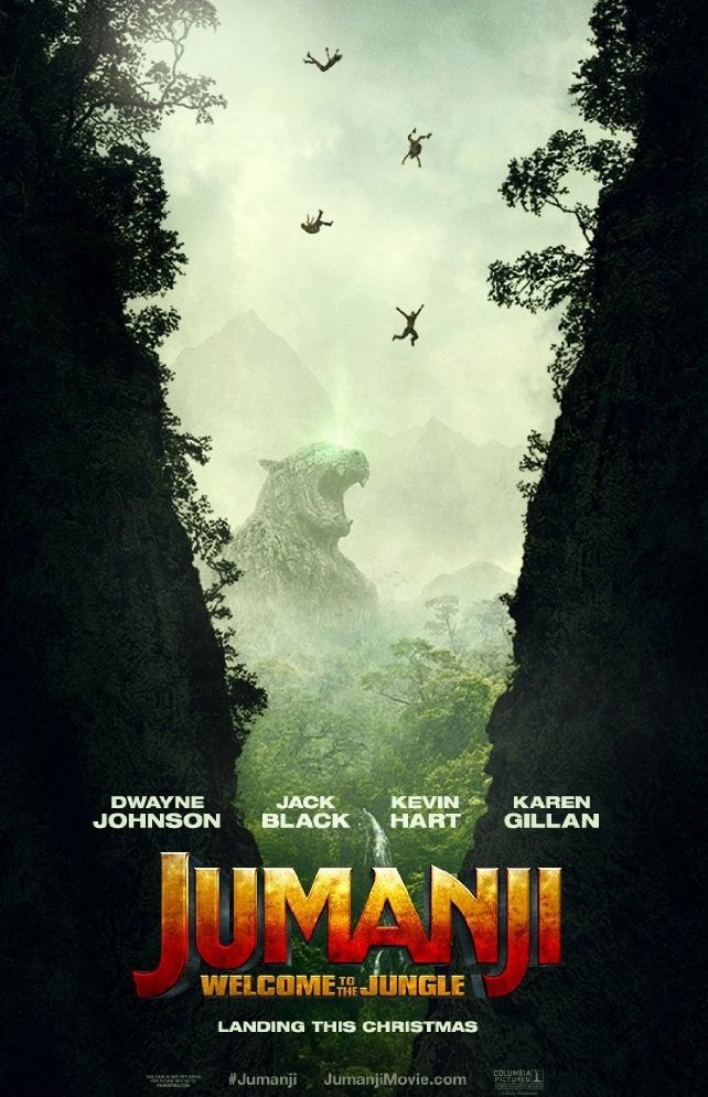 Jumanji: Vár a dzsungel - Plakátok