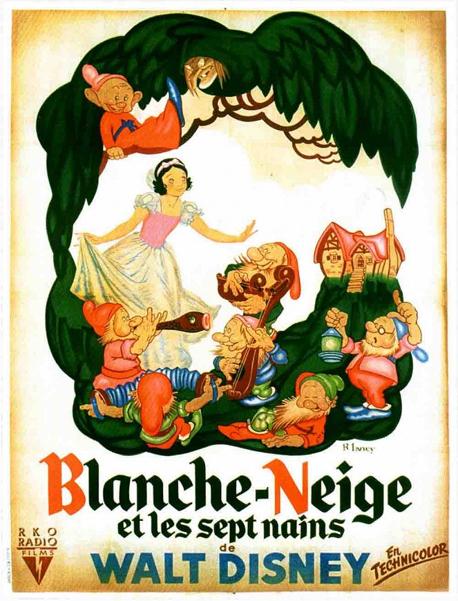 Blanche Neige et les sept nains - Affiches