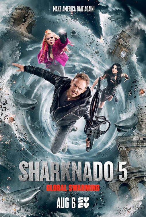 Sharknado 5: A nagy rajzás - Plakátok