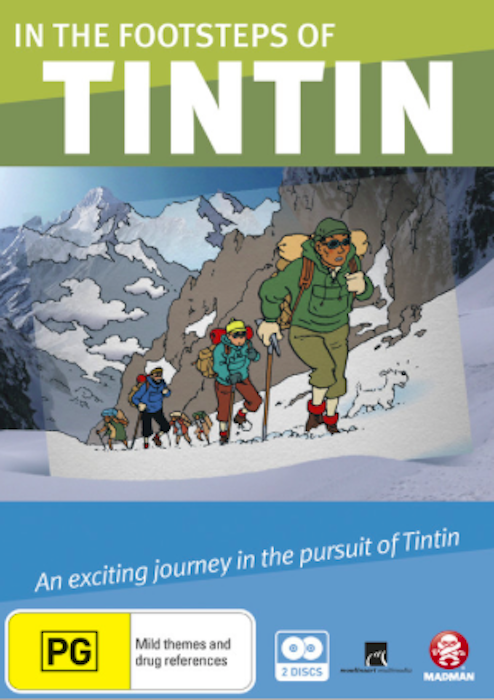 In the Footsteps of Tintin - Affiches