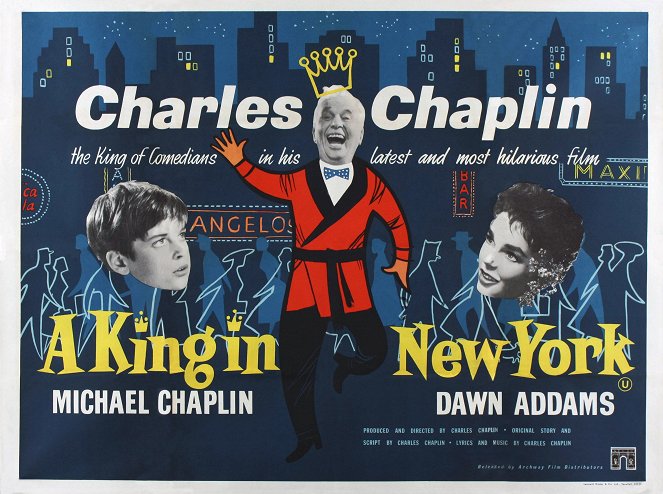 Um Rei em Nova Iorque - Cartazes