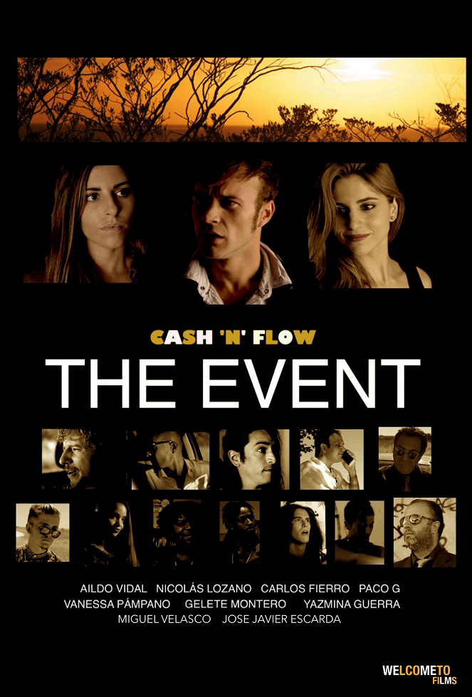 Cash N Flow: El Evento - Plakate