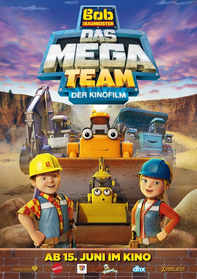 Bob der Baumeister - Das Mega Team - Der Kinofilm - Plakate