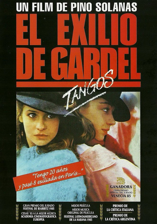 El exilio de Gardel: Tangos - Plakaty