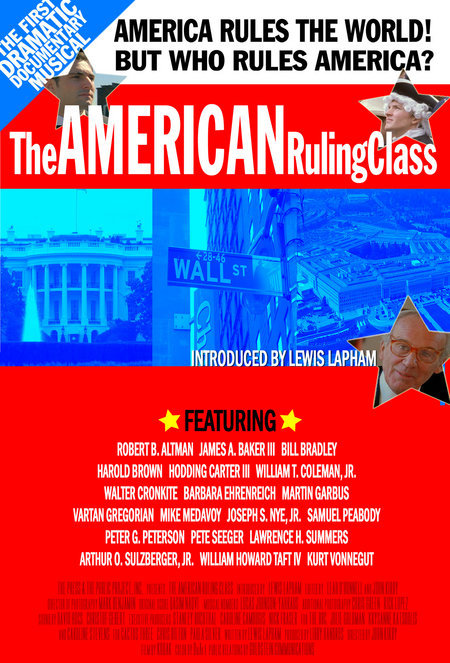 The American Ruling Class - Julisteet