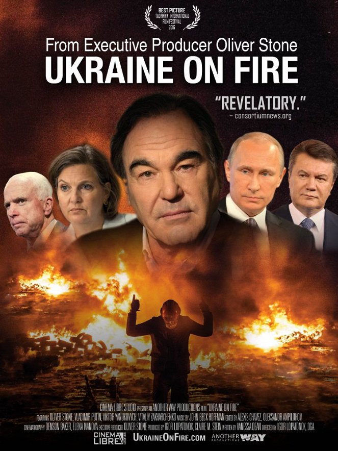 Ukraine on Fire - Plakátok