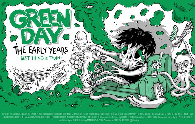Green Day: The Early Years - Carteles