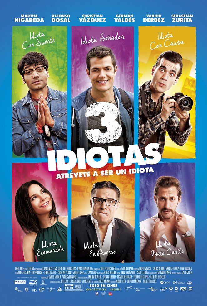 3 Idiotas - Posters